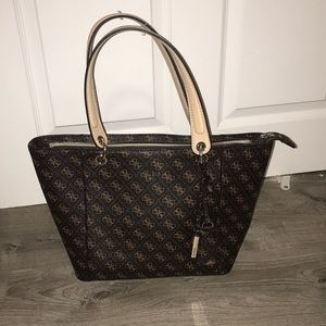 Guess Big Brown Purse